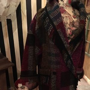 Wool multicolored jacket